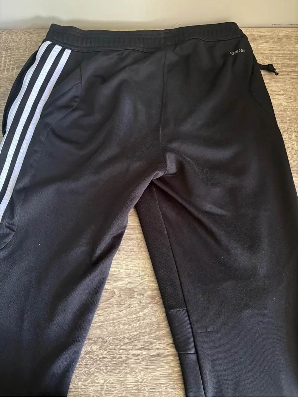 Adidas & Nike Small Black Athletic Track Pants - Black Set - Picture 7 of 9